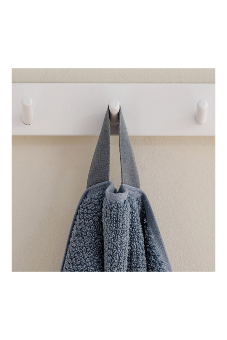 Serviette de bain Strippo Bleu clair 50 x 90 cm