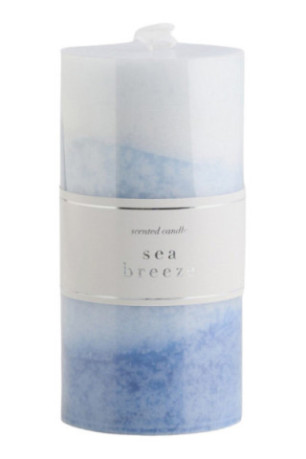 Bougie parfumée Shadeso Bleu clair 7 x 14 cm