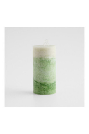 Bougie parfumée SHADESO Vert clair 14 x 7 cm