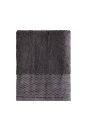 Serviette de bain DESTELLO Gris foncé 70 x 130 cm
