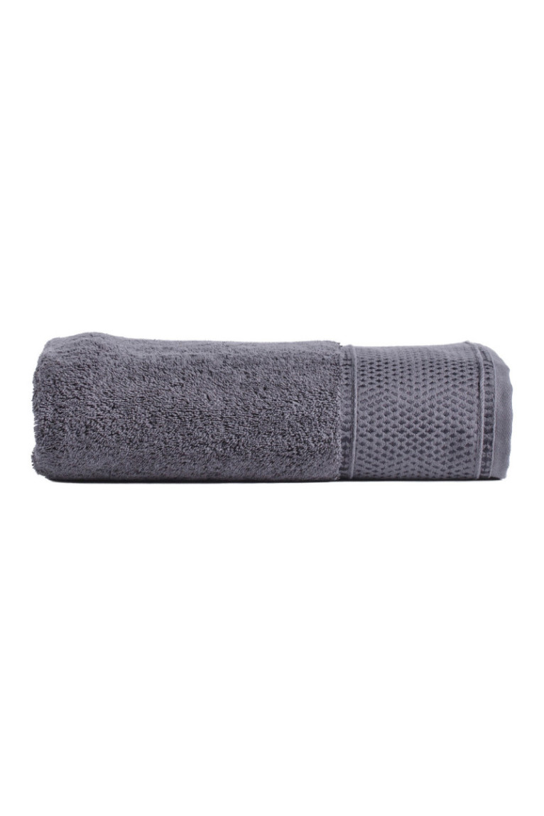 Drap de bain Destello Gris foncé 100 x 140 cm