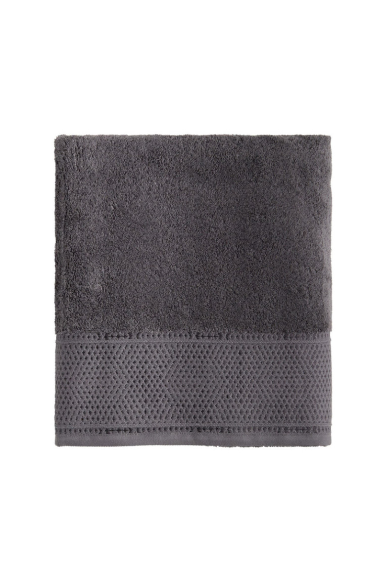 Drap de bain Destello Gris foncé 100 x 140 cm
