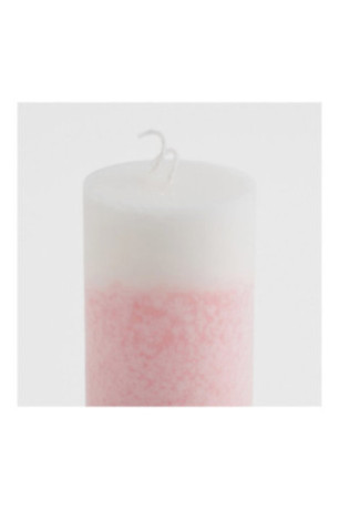 Bougie parfumée Shadeso Rose clair 14 x 7 cm