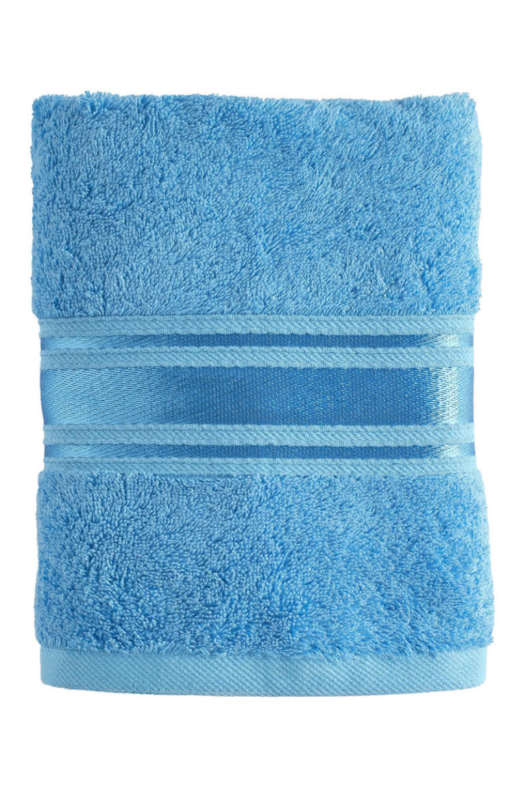Serviette de bain Bambos Bleu 50 x 90 cm