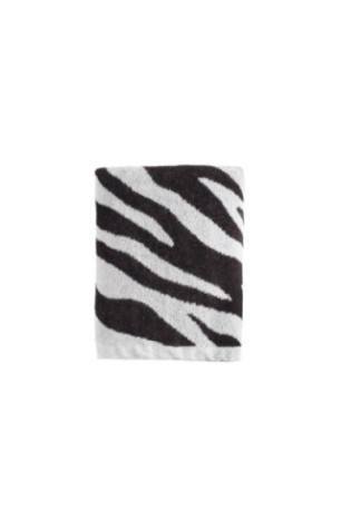 Serviette de bain Zebhra Noir 50 x 90 cm