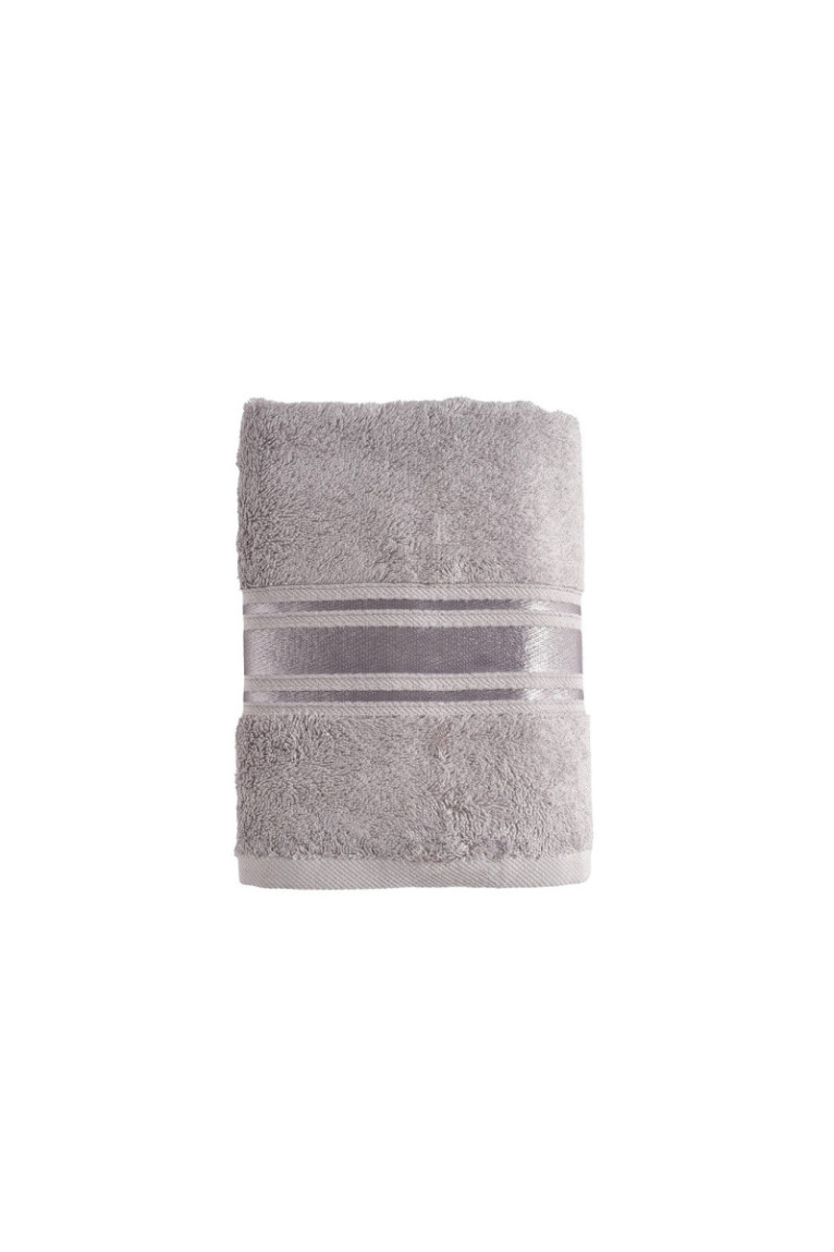 Serviette de bain Bambos Gris clair 50 x 90 cm