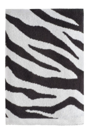 Serviette de bain Zebhra Noir 70 x 130 cm