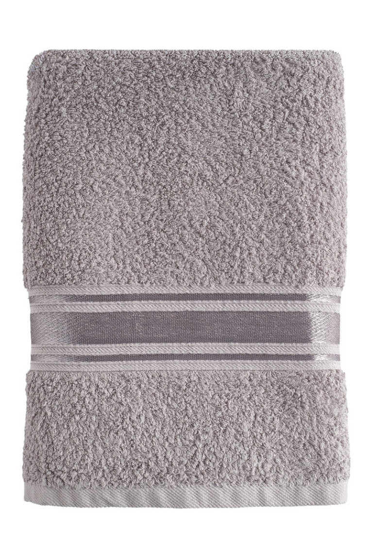 Drap de bain Bambos Gris clair 70 x 130 cm