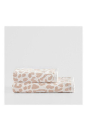 Serviette de bain Panther Blanc 50 x 90 cm