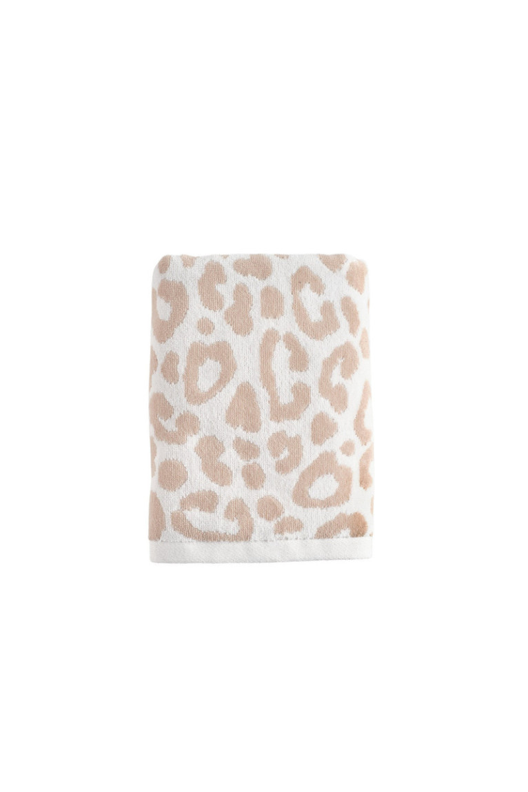 Serviette de bain Panther Blanc 50 x 90 cm