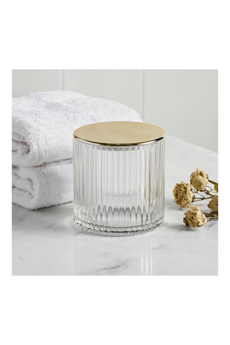 Conteneur de salle de bain RYFLOS Or 8 cm