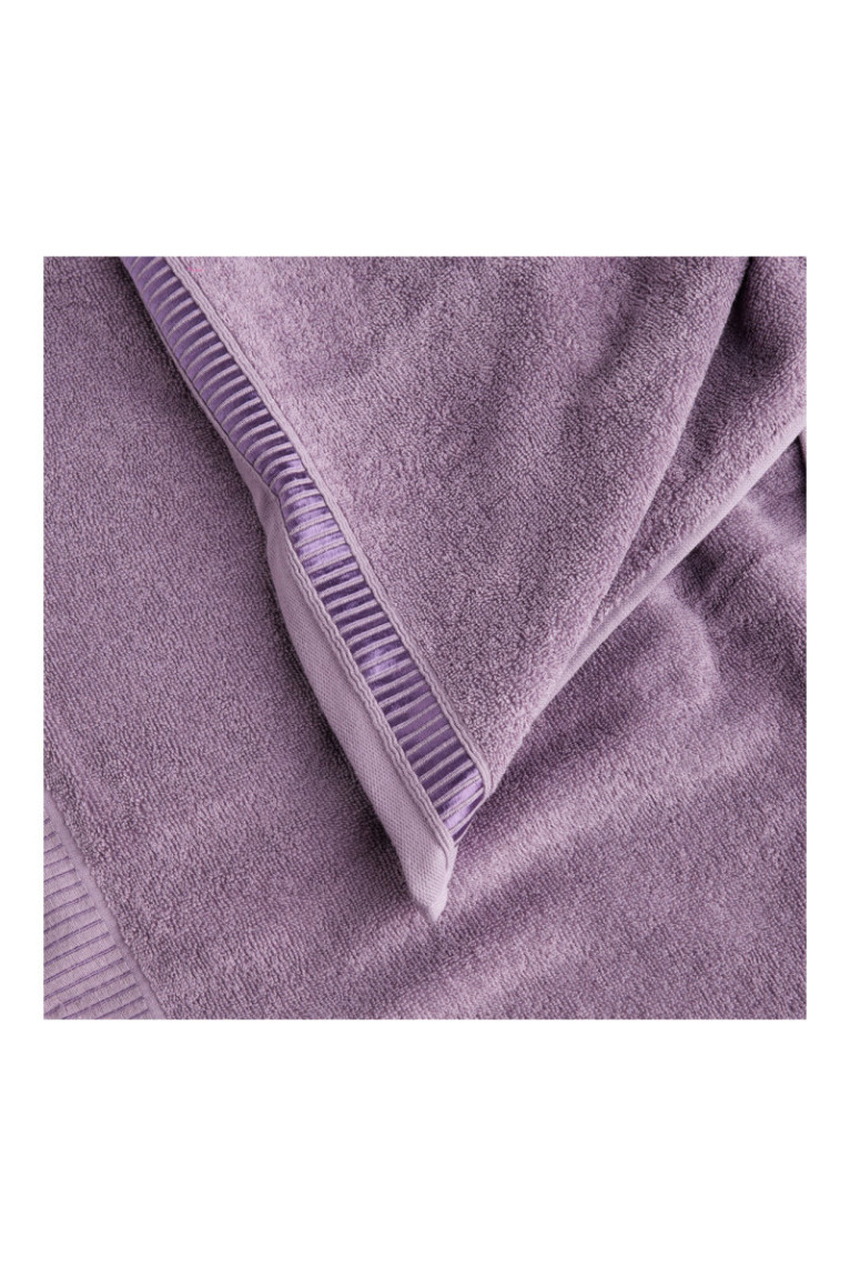 Drap de bain Alicanty Violet 70x130 cm