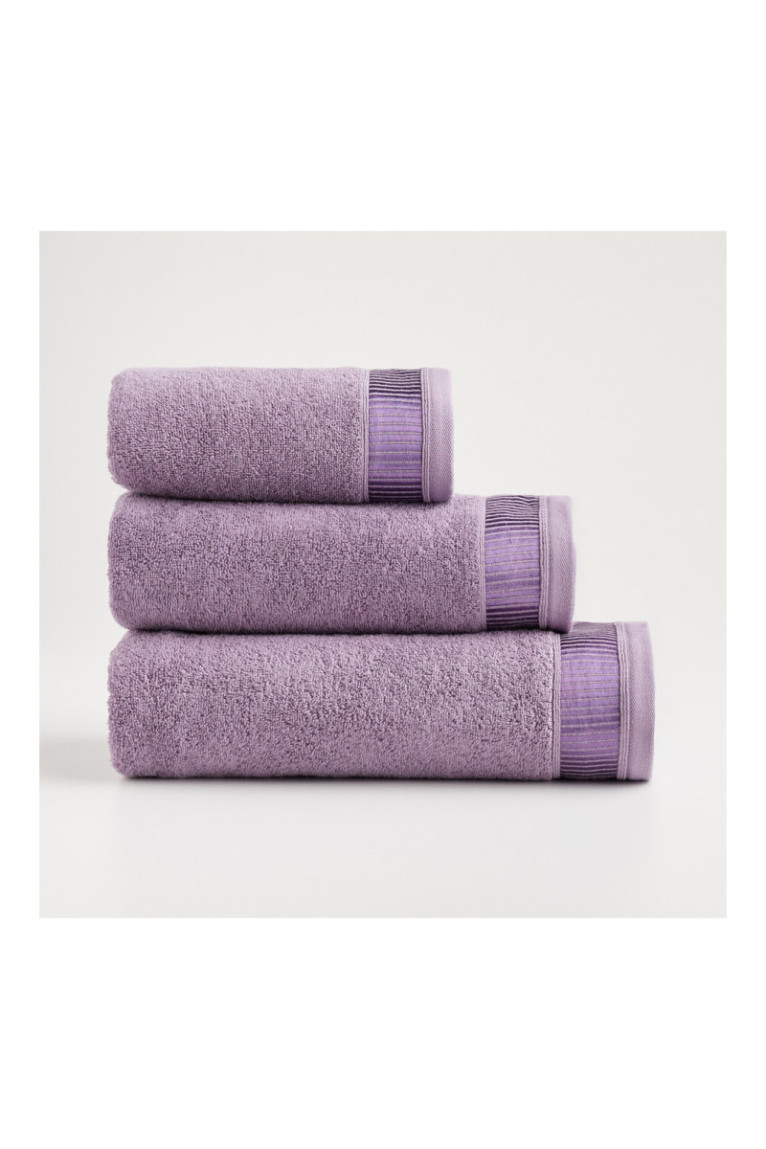Drap de bain Alicanty Violet 70x130 cm
