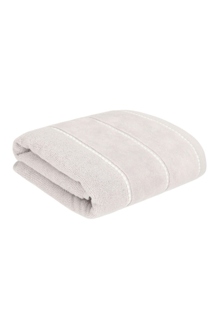 Serviette de bain Velly Gris clair 50 x 90 cm