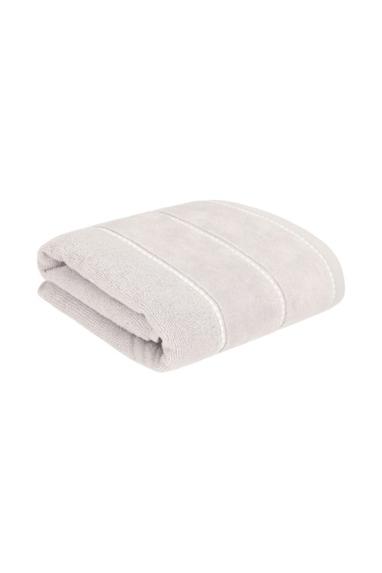 Serviette de bain Velly Gris clair 50 x 90 cm
