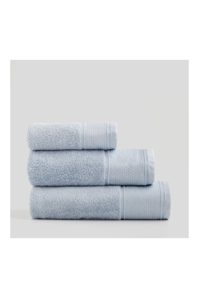 Serviette de bain Destello Bleu clair 50 x 90 cm