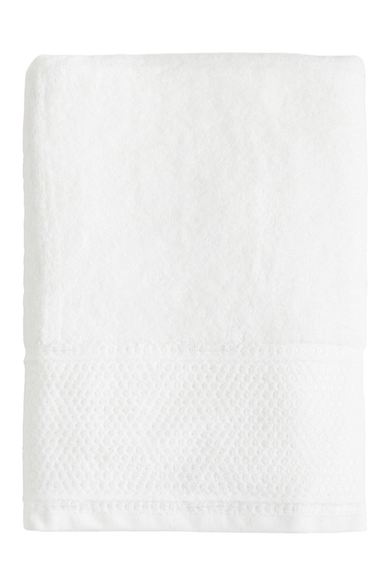 Serviette de bain Destello Blanche 70 x 130 cm