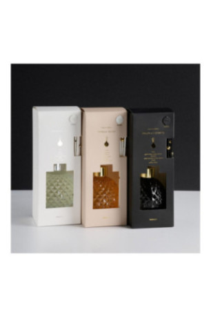 Diffuseur de parfum Cristalia Noir 9 x 9 x 10 cm