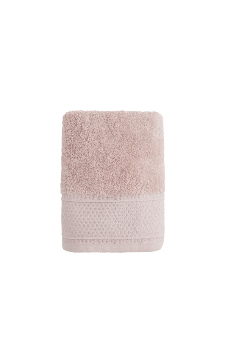 Serviette de bain Destello Rose clair 50 x 90 cm