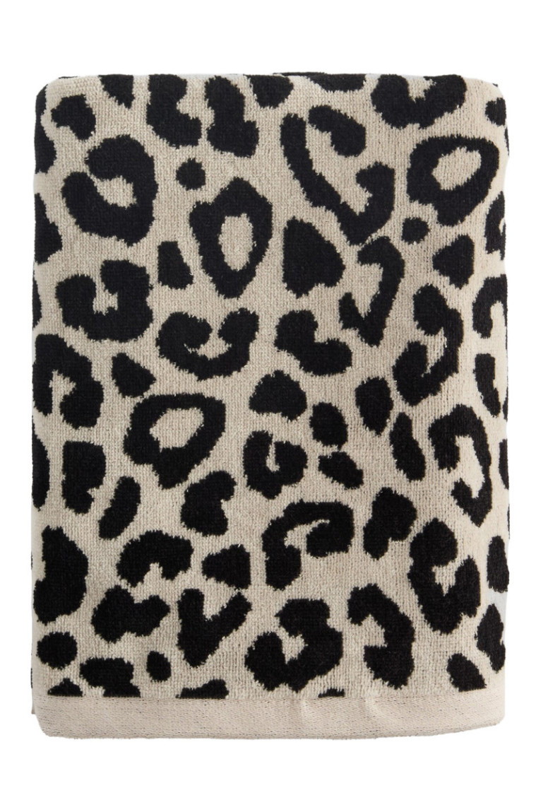 Drap de bain Panther Beige 70 x 130 cm