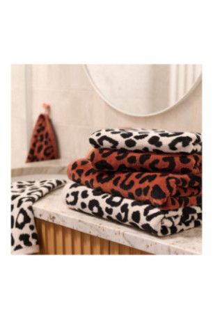 Drap de bain Panther Beige 70 x 130 cm