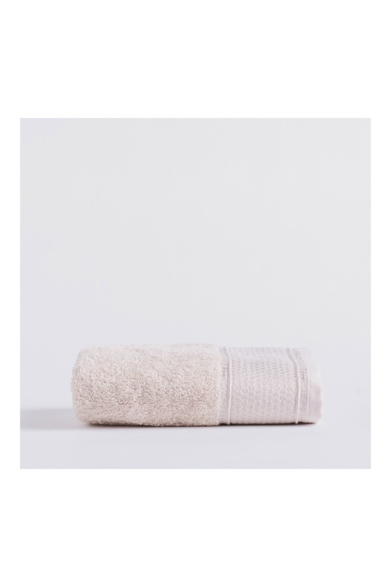 Serviette de bain Destello Beige clair 50 x 90 cm