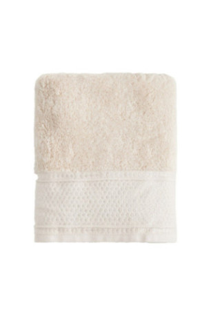 Serviette de bain Destello Beige clair 50 x 90 cm