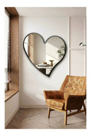 Miroir décoratif - Noir