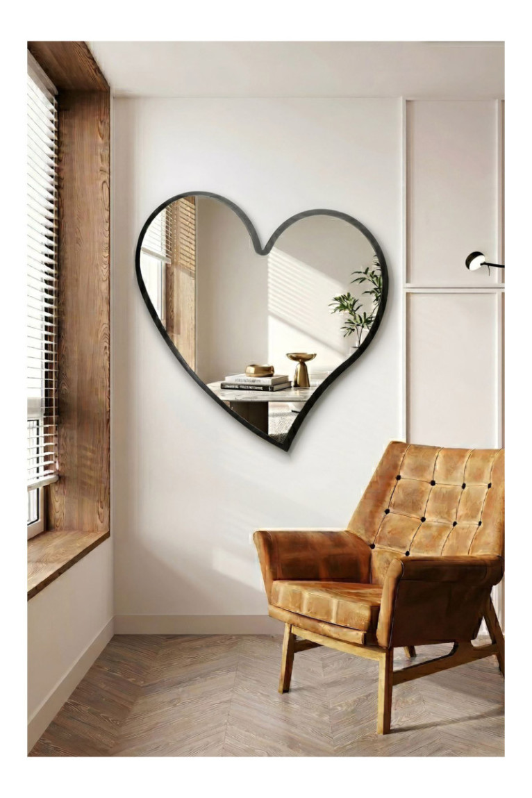 Miroir décoratif - Noir