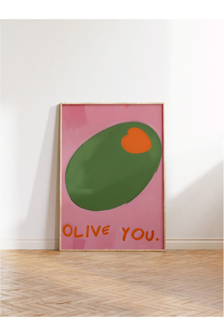 Tableau encadré décoratif - Multicolore