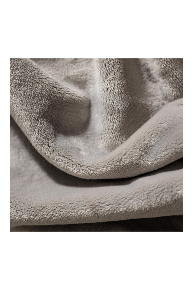 Plaid Floss Solid Gris clair - 150x200cm