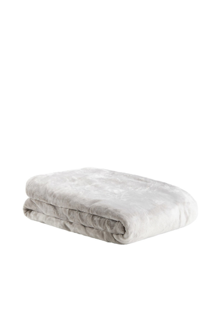 Plaid Floss Solid Gris clair - 150x200cm