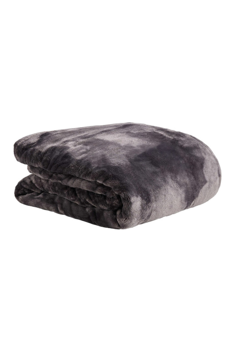 Plaid Floss Solid Gris foncé - 150x200cm