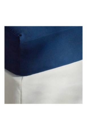 Drap-housse Micros Bleu marine - 90x200x25cm