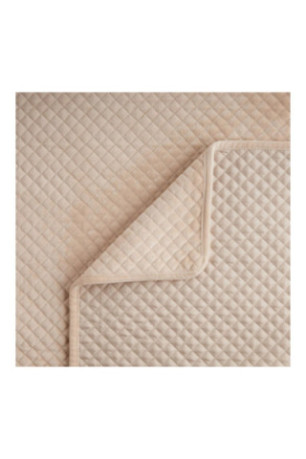 Couvre-lit Plums Solid Beige - 200x220cm