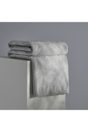 Couverture polaire Esme Gris - 150x200cm