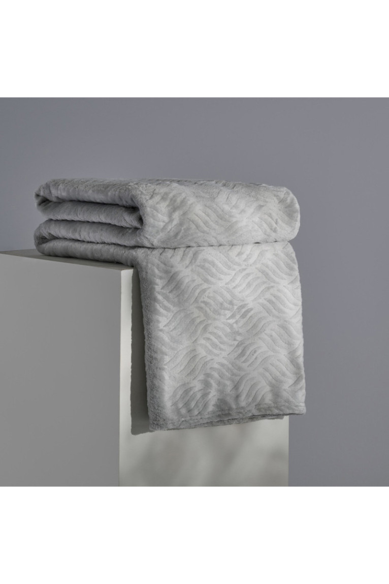 Couverture polaire Esme Gris - 150x200cm