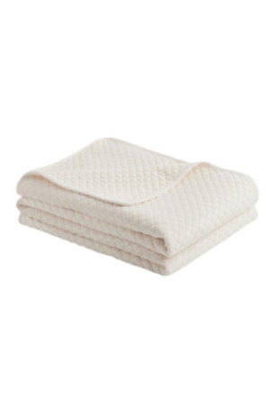 Dessus de lit Plums Solid Crème - 0x220cm
