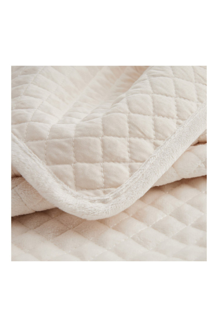 Dessus de lit Plums Solid Crème - 0x220cm