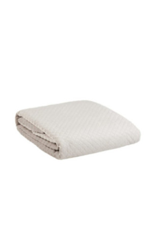 Couvre-lit Plums Solid Gris clair - 200x220cm