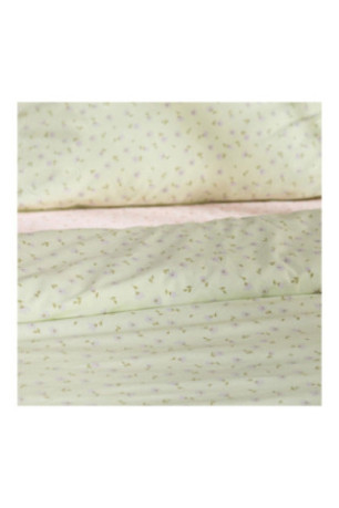 Parure de lit Avis Vert clair - 140x200cm