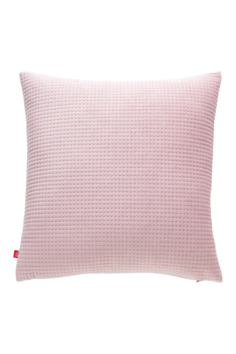 Housse de coussin unie Pontoso Rose - 45x45cm