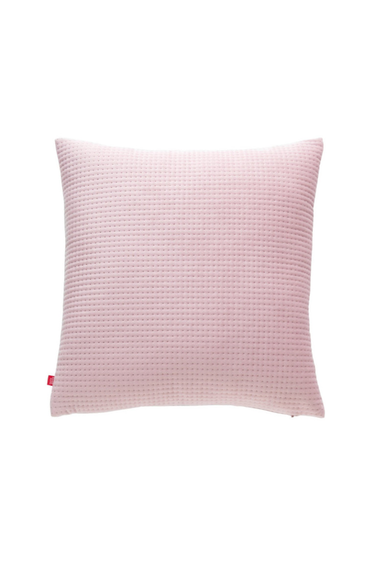 Housse de coussin unie Pontoso Rose - 45x45cm