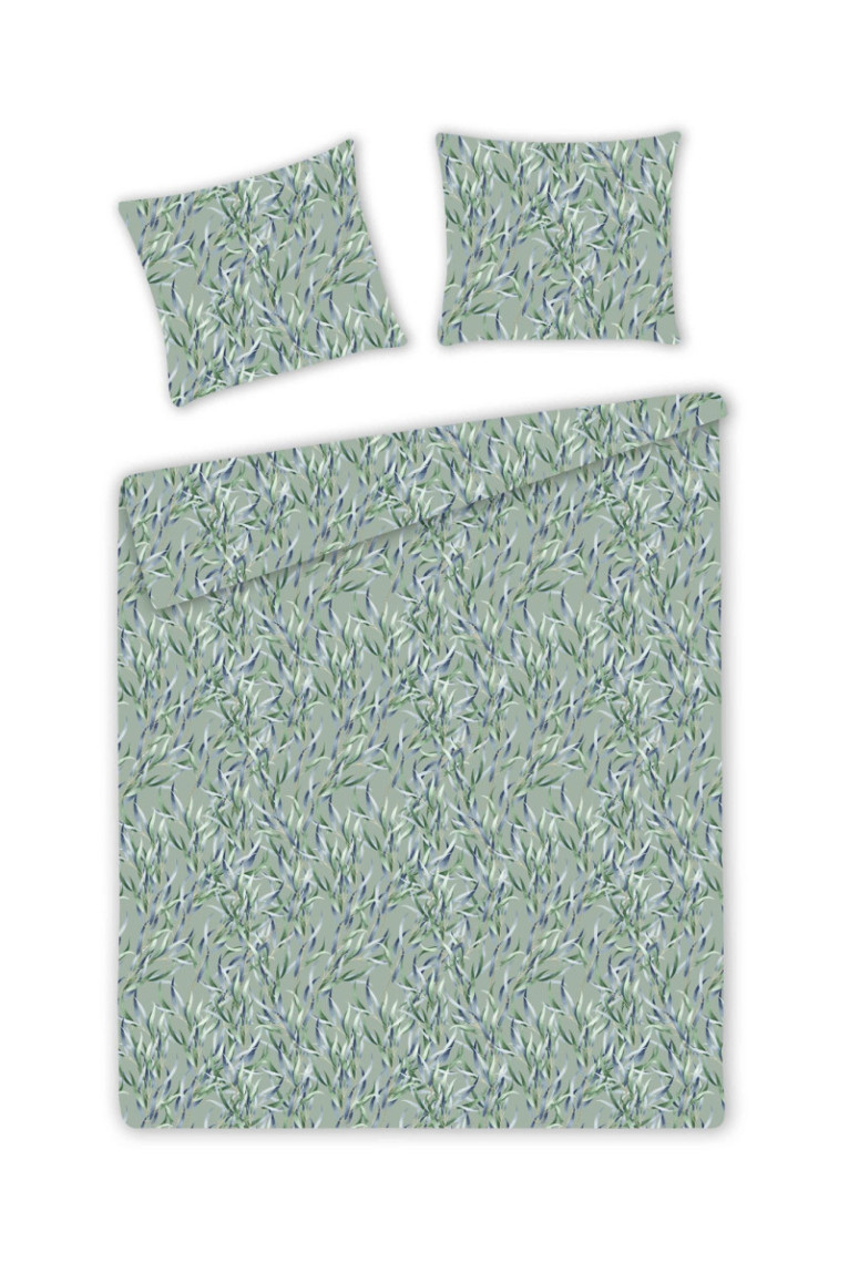 Parure de lit Romo Sauge - 160x200cm