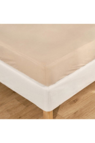 Drap-housse Beddis Beige - 140x200x25cm