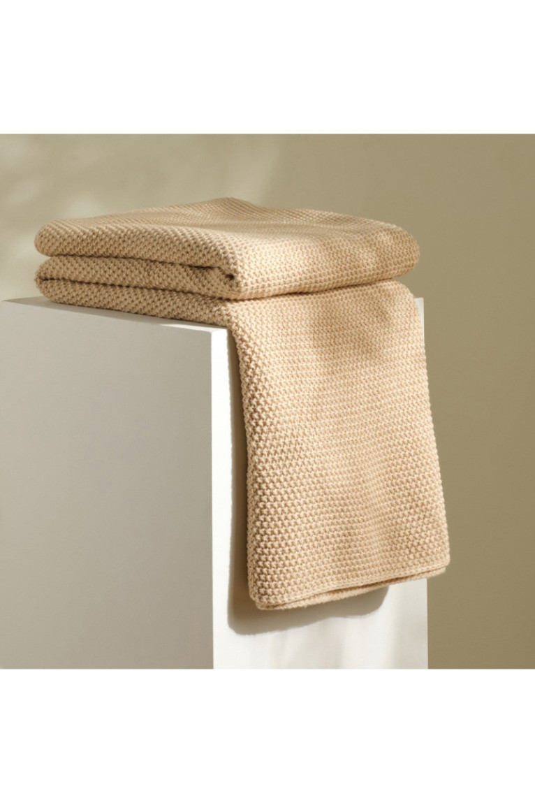 Couverture Zaldaris Beige - 130x170cm