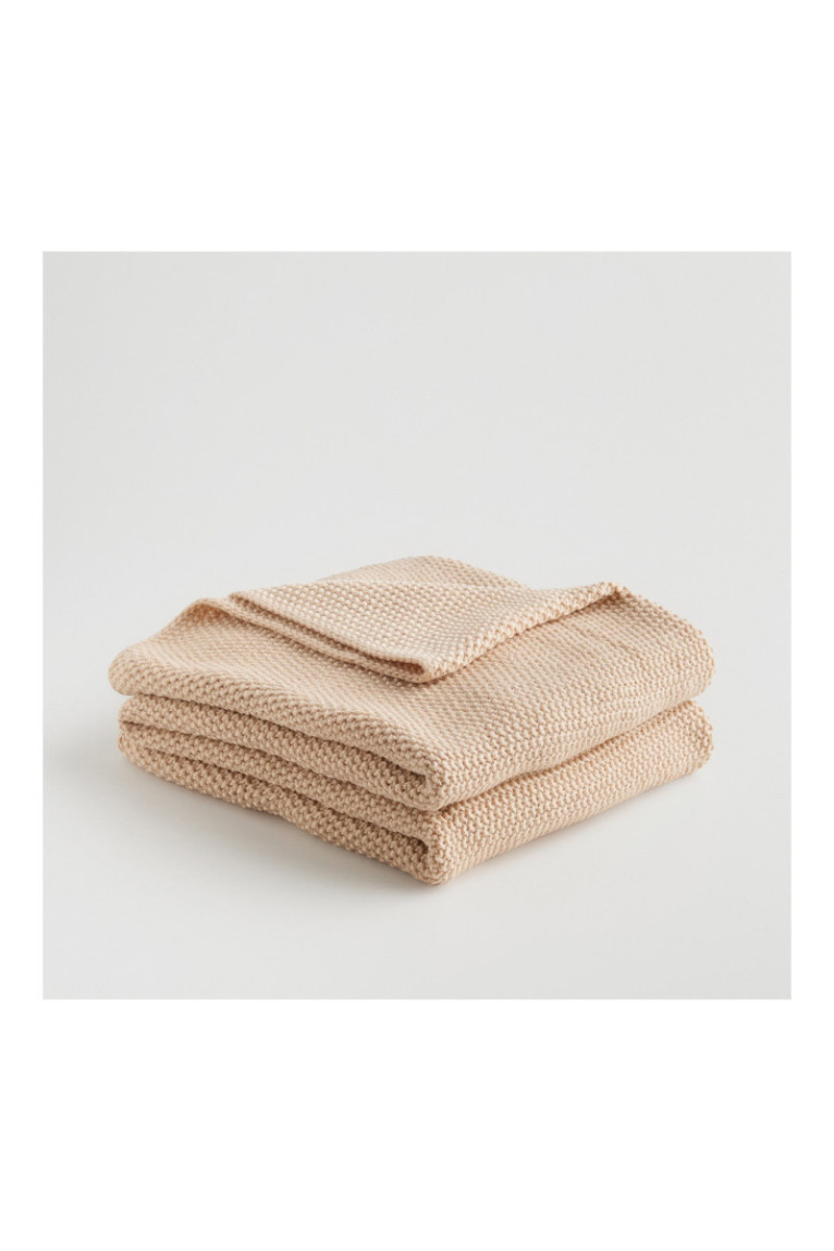 Couverture Zaldaris Beige - 130x170cm