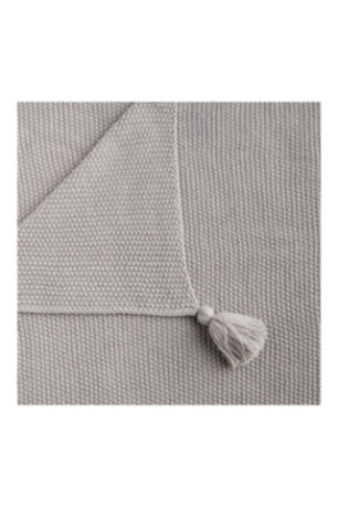 Couverture Zoltane Gris clair - 130x170cm