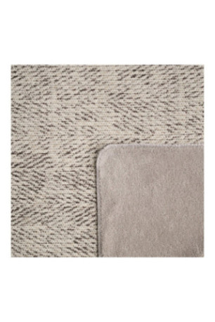 Plaid Oseo Jacquard Solid Gris clair - 180x220cm