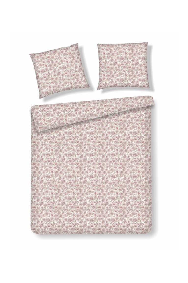 Parure de lit Rosalini Rose clair - 200x220cm